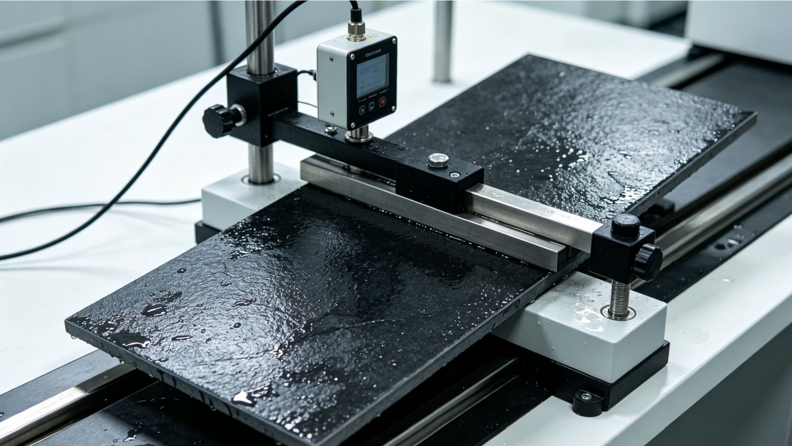YASIQI black porcelain tile technical testing and quality assurance
