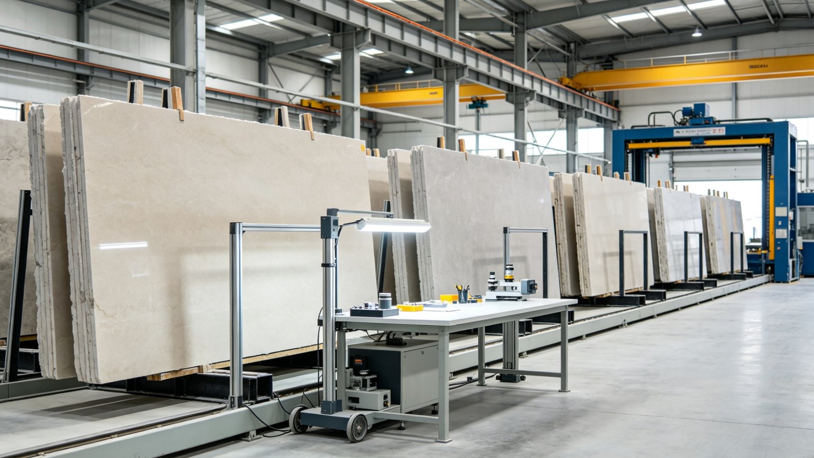 YASIQI export quality control inspection and heavy-duty tile packaging process