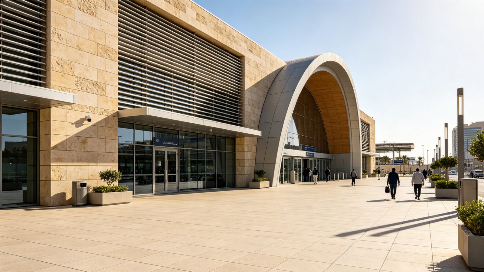 Middle East shopping mall and commercial plaza flooring project