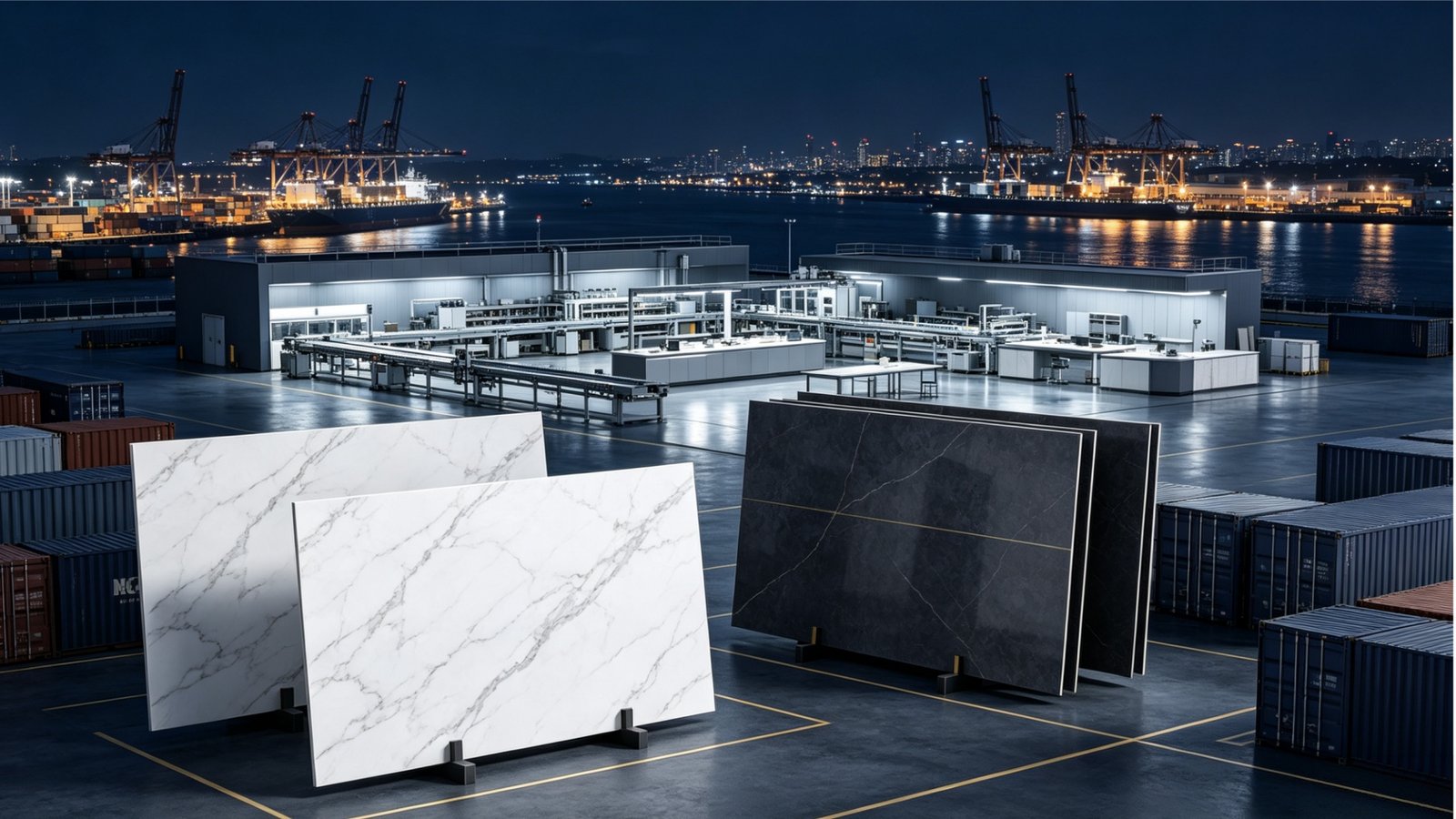 YASIQI Commercial Porcelain Tile Application Showcase