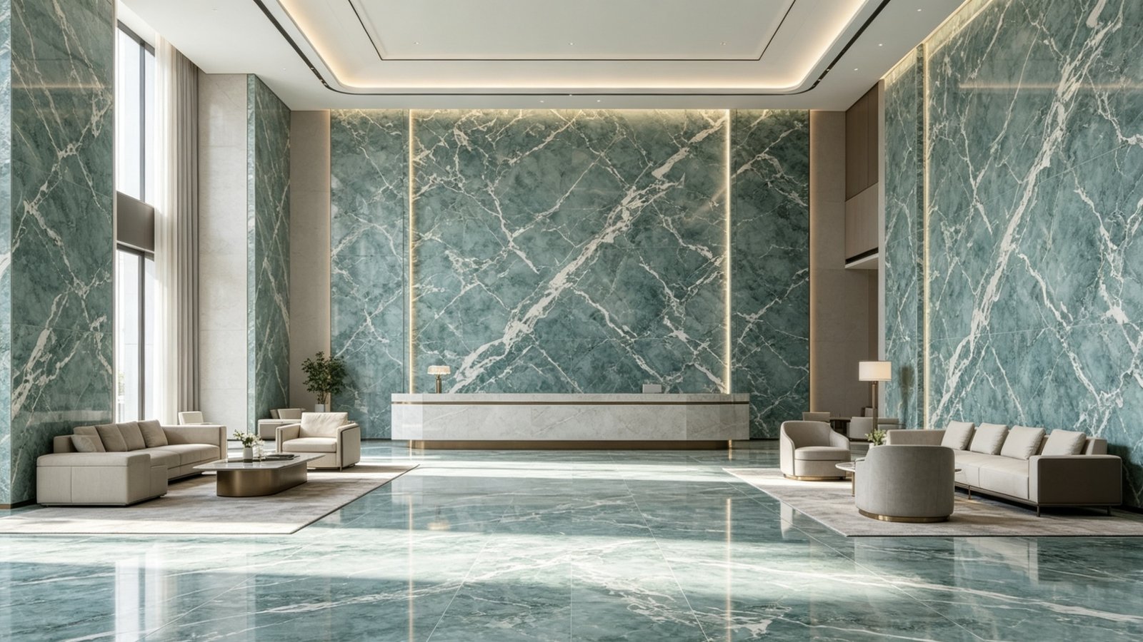 YASIQI Marble and Full-Body Porcelain Tiles for Luxury Interiors