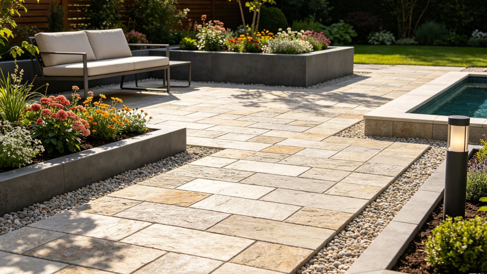Anti-slip 20mm outdoor thick porcelain tiles and moisture-proof wall panels for wet spaces