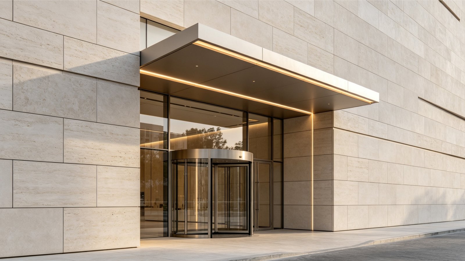 YASIQI Middle Eastern Commercial Facade Flexible Stone Panels
