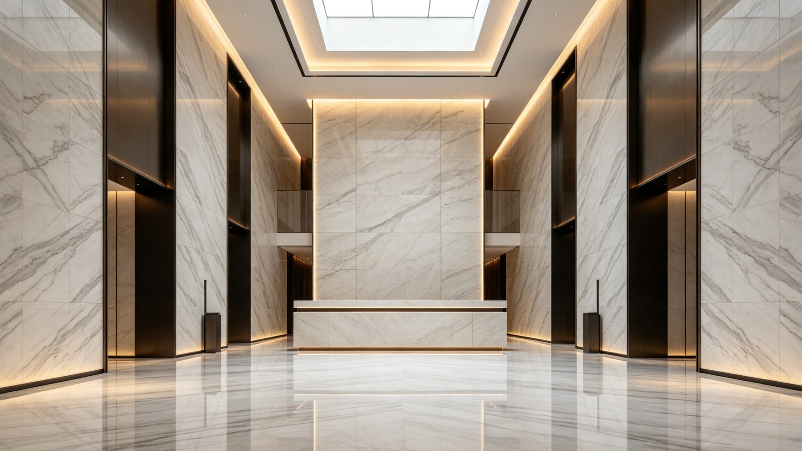 Business Boutique Hotel global hotel supply cases in Middle East with lobby marble slabs and suite porcelain